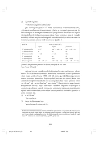 O portugues afro brasileiro