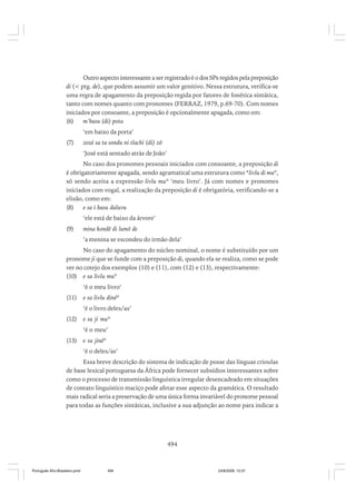 O portugues afro brasileiro