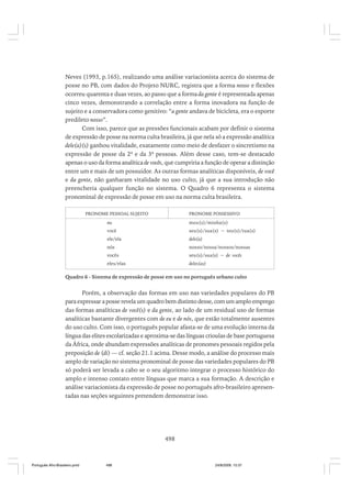 O portugues afro brasileiro