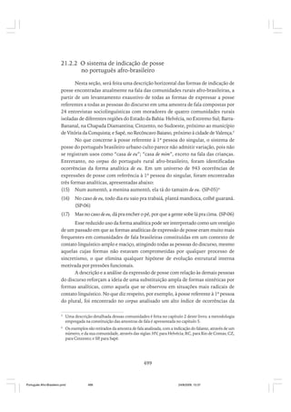 O portugues afro brasileiro