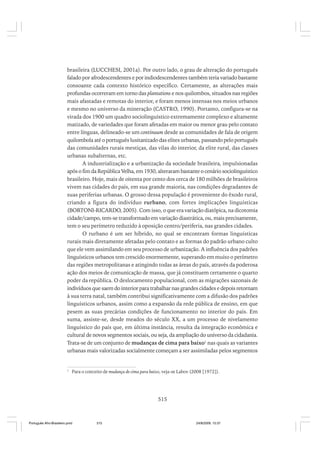 O portugues afro brasileiro