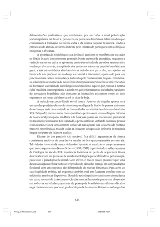 O portugues afro brasileiro