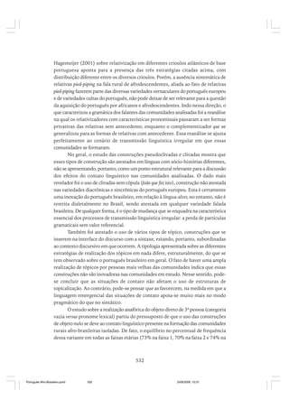 O portugues afro brasileiro