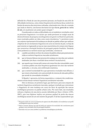 O portugues afro brasileiro