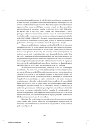 O portugues afro brasileiro