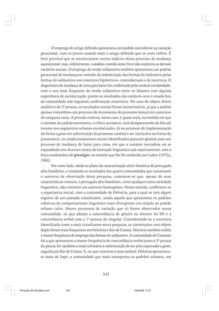 O portugues afro brasileiro