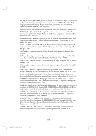 O portugues afro brasileiro