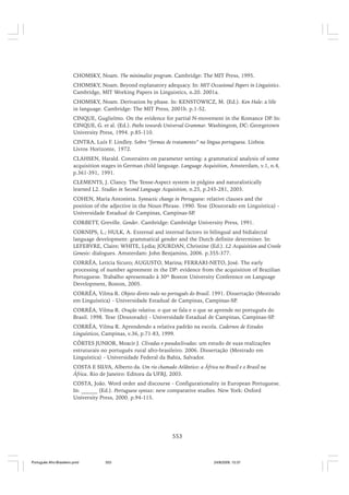 O portugues afro brasileiro