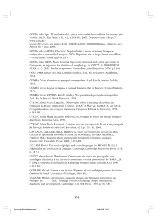 O portugues afro brasileiro