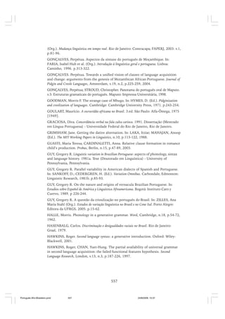 O portugues afro brasileiro