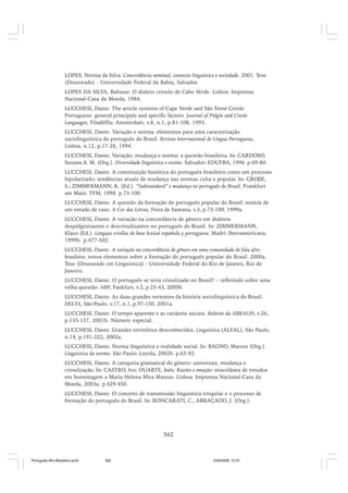 O portugues afro brasileiro