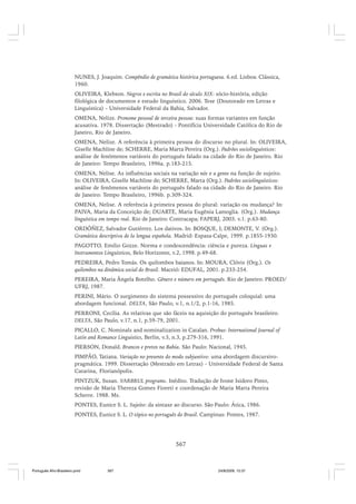 O portugues afro brasileiro