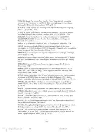 O portugues afro brasileiro