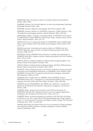 O portugues afro brasileiro