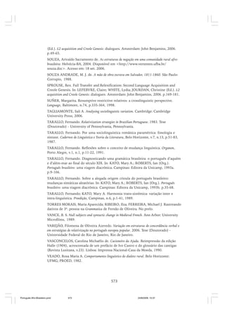 O portugues afro brasileiro