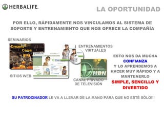 SEMINARIOS POR ELLO, RÁPIDAMENTE NOS VINCULAMOS AL SISTEMA DE SOPORTE Y ENTRENAMIENTO QUE NOS OFRECE LA COMPAÑÍA SITIOS WEB ENTRENAMIENTOS VIRTUALES CANAL PRIVADO DE TELEVISIÓN ESTO NOS DA MUCHA  CONFIANZA Y LO APRENDEMOS A HACER MUY RÁPIDO Y A MANTENERLO SIMPLE, SENCILLO Y DIVERTIDO SU PATROCINADOR  LE VA A LLEVAR DE LA MANO PARA QUE NO ESTÉ SÓLO!!! LA OPORTUNIDAD 