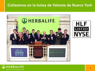 Cotizamos en la bolsa de Valores de Nueva York




                                            7
 