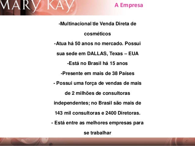 Trending Carta De Apresentação Mary Kay Para Empresas Full  Carta