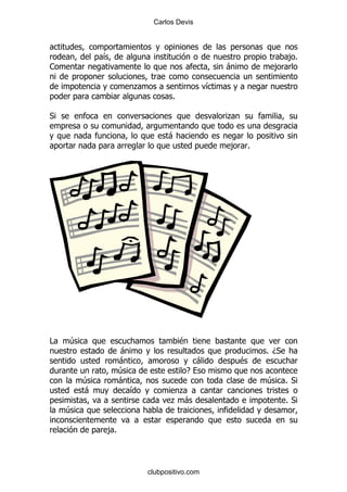 Carlos Devis




            &                                                   ,%
1                                                -         ,

                     .                       &
                                %

*                                                .

                               -
                                                 ,   %




#   4                               $
                 -                                       % D*
                 -                       -           $
                 4                   E
        4        -                                       4      % *
        -            &           .
                                . -                             %*
    4

            ,%




                         clubpositivo.com
 