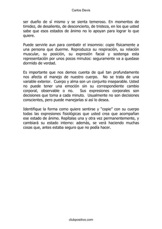 Carlos Devis


     +      &                                             %
    .                                                     .
                            -
    %

5                                                         (           &
                        %               .

                                            (
                %

                                                     $
                    ,                             % !
            % 1                                    ,                      %;

                            %       *
                                        % ;
                                ,             &               %

                                                      )
                                                                           +
            -       %   &                             .
        -                   (           -              -
                                                  &               %




                        clubpositivo.com
 