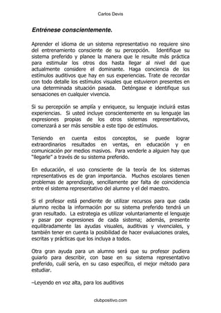 Carlos Devis


Entrénese conscientemente.


                                                                   %
                                                                               -       -

                                                       % 2
     &                                                         %
                               &
                                               %       ' $
                                           %

*                               &                                      ,               -
                 % *                                                                    ,

         .-                -                                   &           %



                                           % 5
)                    $                                     %

                                                               &
                                                       % 6
                               .,
                                                                                   %

*                          -                           .
                                                                                        -
                     % #                           .                                        ,
                                                               9               -

         $
                 -                                         %

"                                                      -

                 -         &                           &               ,       $
             %

G#                    .


                                    clubpositivo.com
 