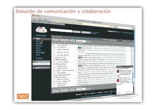 Solución de comunicación y colaboración
 