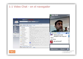 1:1 Video Chat - en el navegador
 