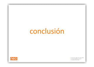 conclusión 
 