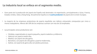 para joyería en España