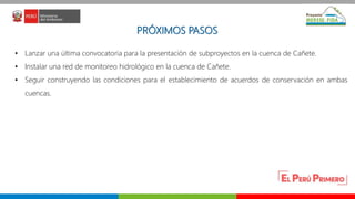 Oportunidades para las turberas en el marco del Proyecto MERESE – FIDA