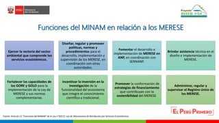 Oportunidades para las turberas en el marco del Proyecto MERESE – FIDA