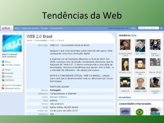 Tendências da Web 