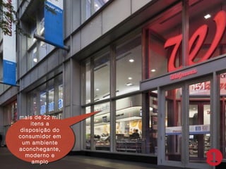 mais de 22 mil
mais de 22 mil
itens a
itens a
disposição do
disposição do
consumidor em
consumidor em
um ambiente
um ambiente
aconchegante,
aconchegante,
moderno e
moderno e
amplo
amplo

 