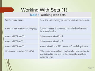 Working With Sets (1)
Page 44
 