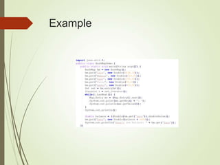 Example
 