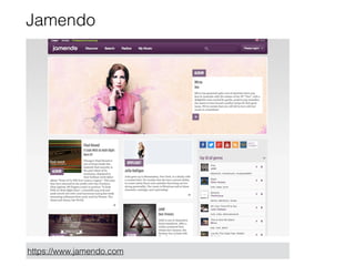 Jamendo 
https://www.jamendo.com 
 