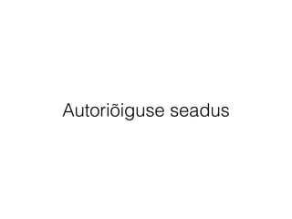 Autoriõiguse seadus 
 