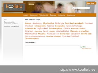 http://www.koolielu.ee
 