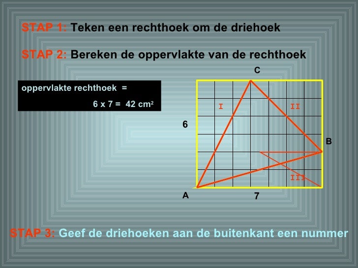 Oppervlakte Driehoek