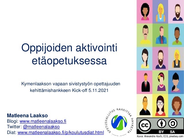 Oppijoiden aktivointi etäopetuksessa 5.11.21 2 oppijoiden aktivointi etopetuksessa 51121 1 638