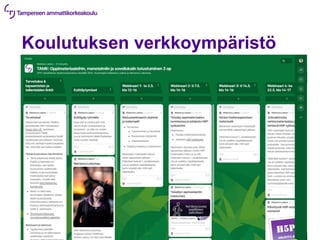 Koulutuksen verkkoympäristö
 