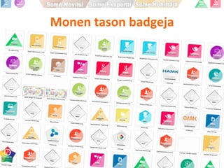 Monen	
  tason	
  badgeja	
  
 