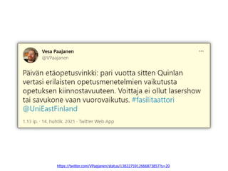 https://twitter.com/VPaajanen/status/1382275912666873857?s=20
 