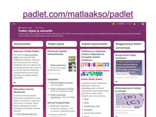 padlet.com/matlaakso/padlet
 