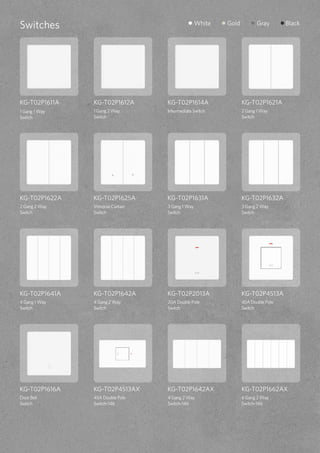 Opple Socket Opple Lighting ThinPlus Switches & Sockets | PDF