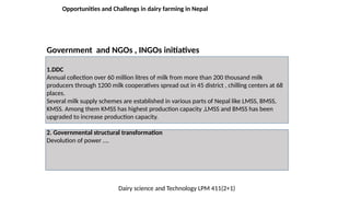 Devolve Milk Opportunities and challenges of dairy farming in Nepal.pptx