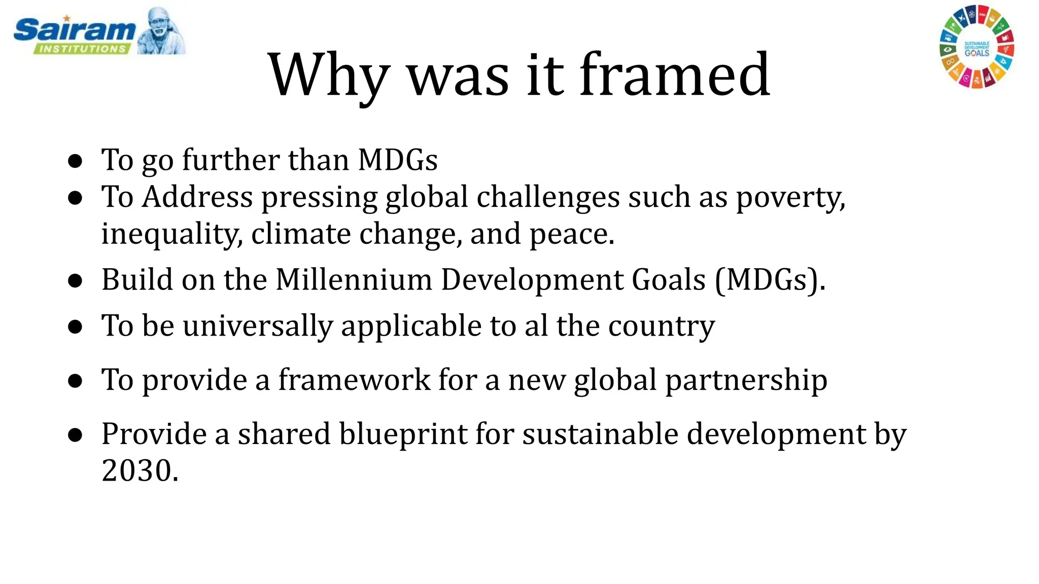 Opportunities & Challenges in Implementing Sustainable Development ...