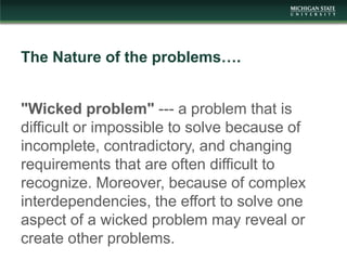 Opportunities for decision support  in the open data era