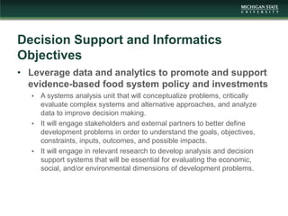 Opportunities for decision support  in the open data era
