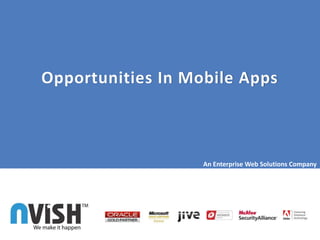 Opportunities In Mobile Apps



                   An Enterprise Web Solutions Company
 